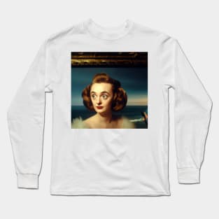 Bette Davis: Hollywood Icon Long Sleeve T-Shirt